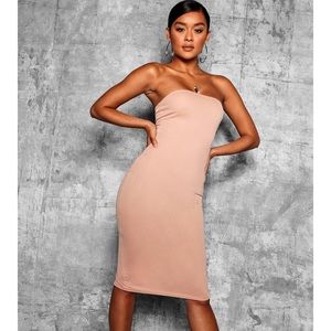Bandeau midi dress